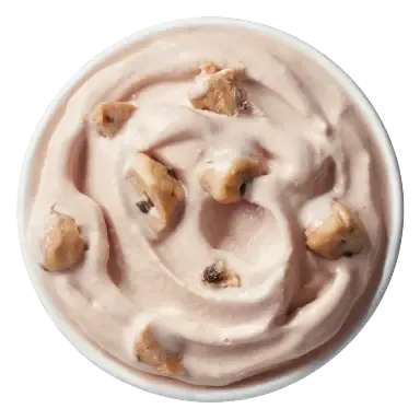 Chocolate Chip Cookie Dough Blizzard Treat