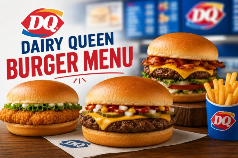 Dairy Queen Burger Menu